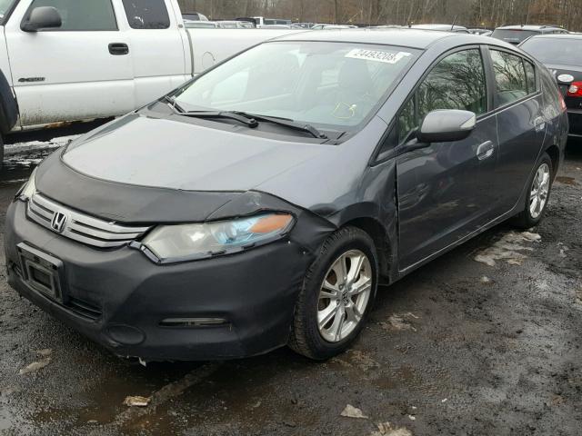 JHMZE2H72AS035164 - 2010 HONDA INSIGHT EX GRAY photo 2