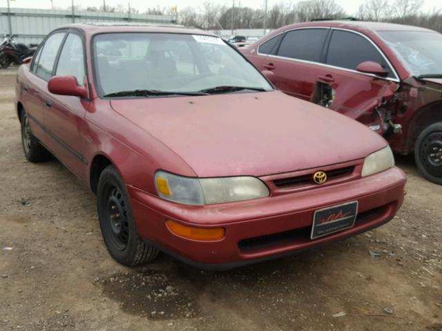 1NXBB02E4TZ361803 - 1996 TOYOTA COROLLA DX MAROON photo 1