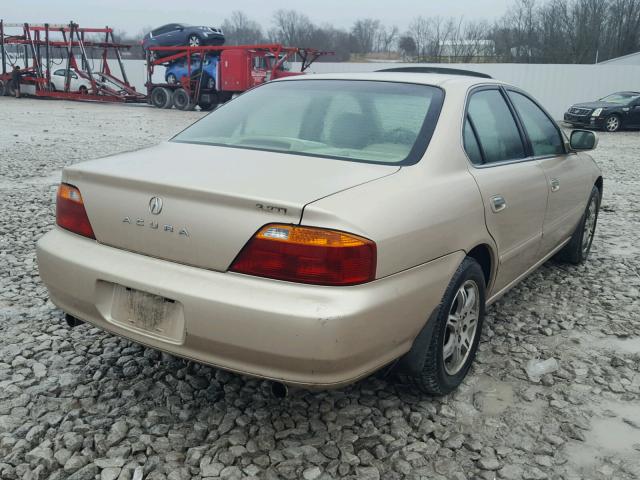 19UUA56641A021843 - 2001 ACURA 3.2TL GOLD photo 4