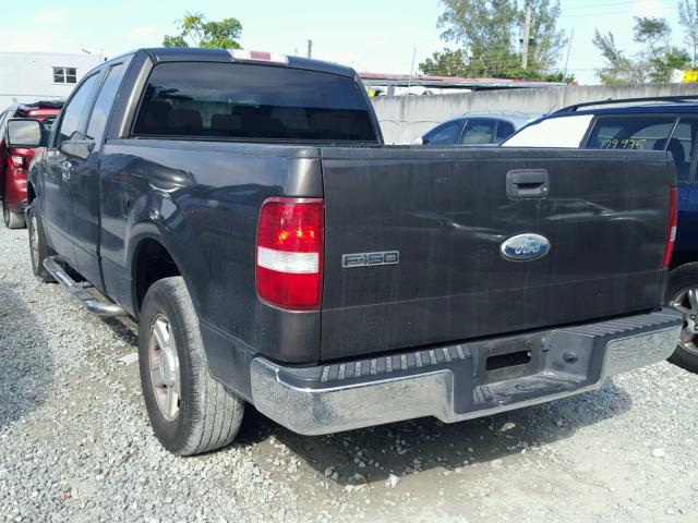 1FTRX12W86NA01225 - 2006 FORD F150 BROWN photo 3