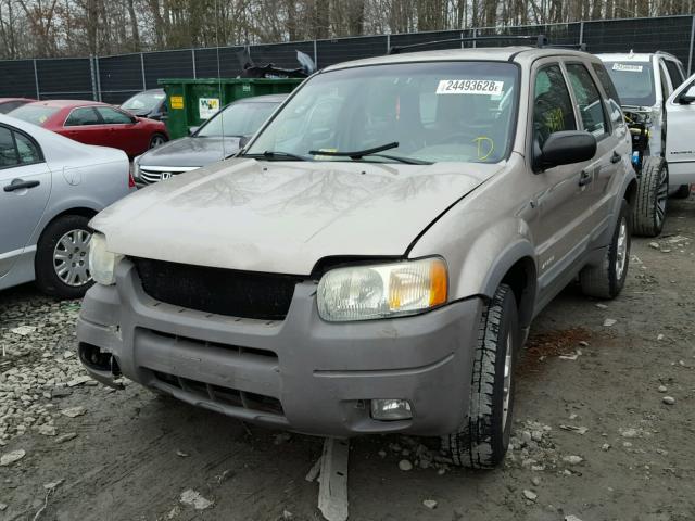 1FMCU04101KA93706 - 2001 FORD ESCAPE XLT TAN photo 2