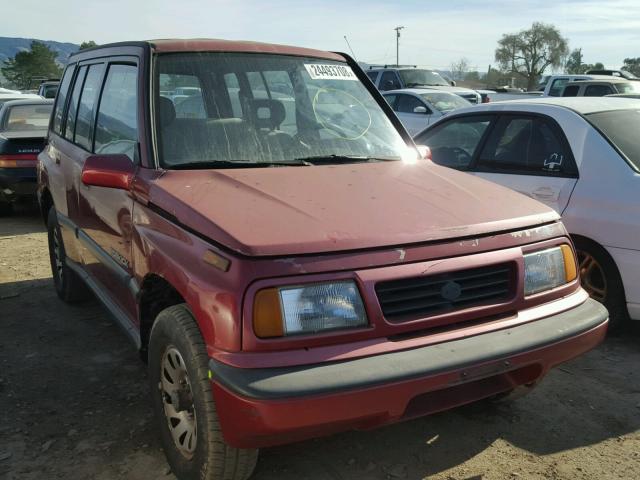 JS3TD03V6P4100844 - 1993 SUZUKI SIDEKICK RED photo 1