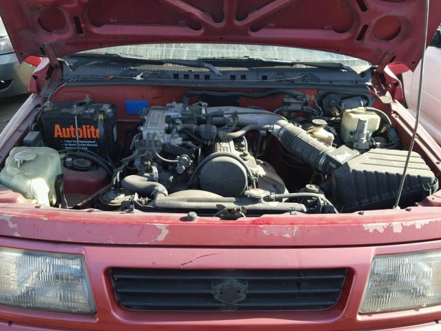 JS3TD03V6P4100844 - 1993 SUZUKI SIDEKICK RED photo 7