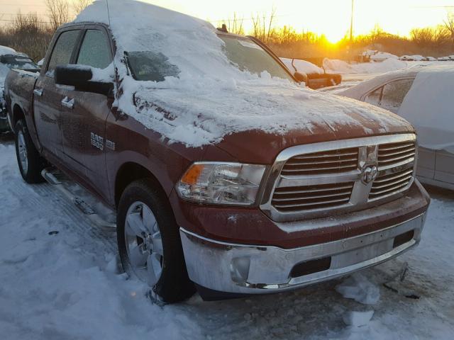 3C6RR7LT6HG530239 - 2017 RAM 1500 SLT BURGUNDY photo 1