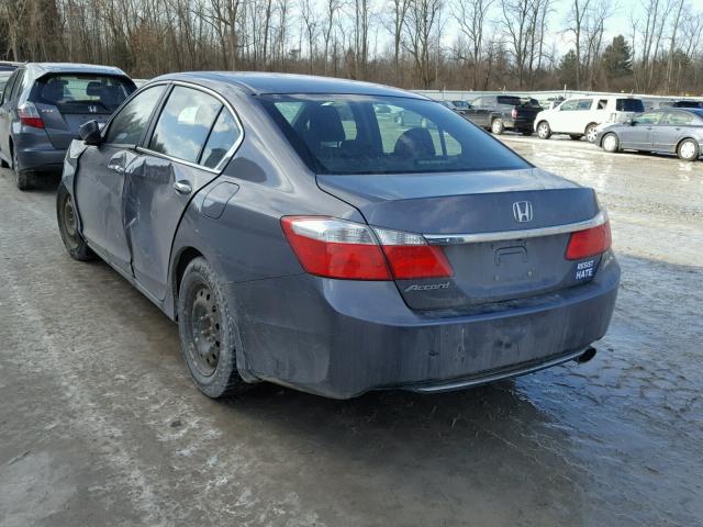 1HGCR2E31DA192273 - 2013 HONDA ACCORD LX GRAY photo 3