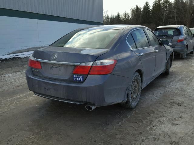 1HGCR2E31DA192273 - 2013 HONDA ACCORD LX GRAY photo 4