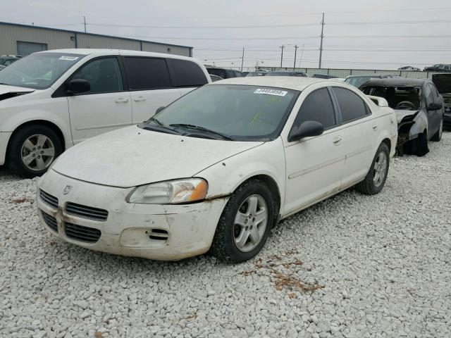 1B3EL46X92N313404 - 2002 DODGE STRATUS SE WHITE photo 2