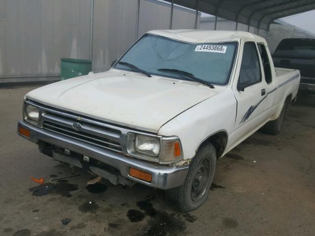 JT4RN93P9P5083107 - 1993 TOYOTA PICKUP WHITE photo 2