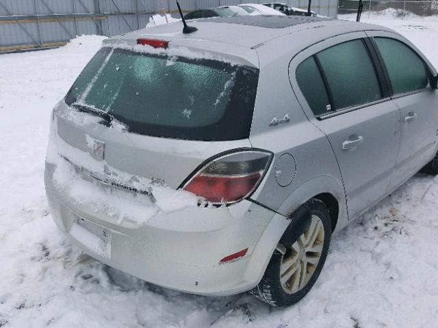 W08AT671885041478 - 2008 SATURN ASTRA XR SILVER photo 9