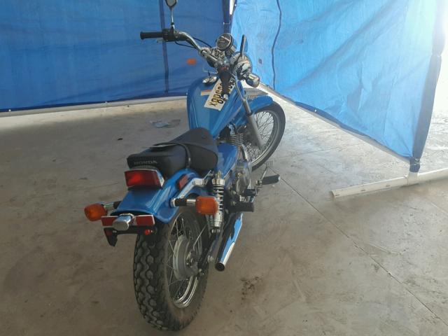 JH2MC130X9K505496 - 2009 HONDA CMX250 C BLUE photo 4