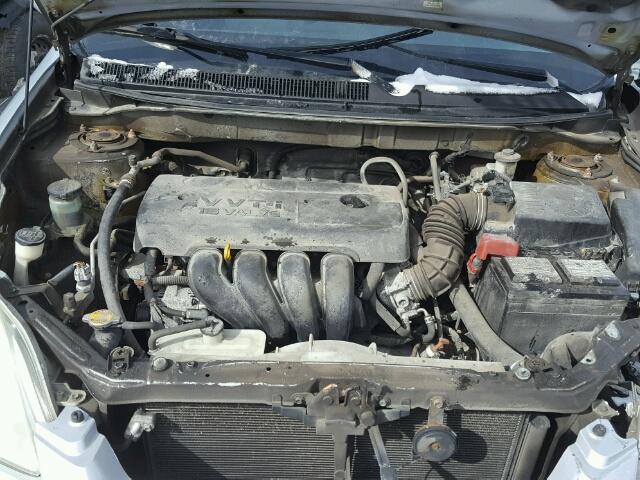 2T1KR32E76C590172 - 2006 TOYOTA COROLLA MA SILVER photo 7