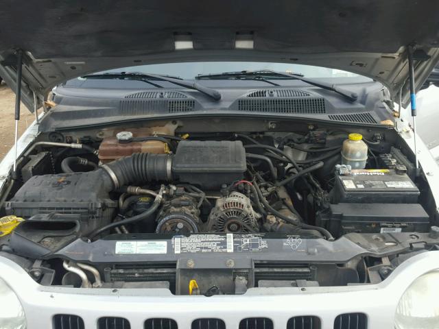 1J4GL48K82W111375 - 2002 JEEP LIBERTY SP SILVER photo 7