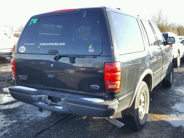 1FMPU16L91LA65550 - 2001 FORD EXPEDITION BLACK photo 4