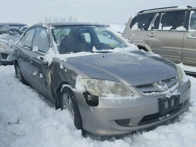 2HGES16364H926395 - 2004 HONDA CIVIC DX V BEIGE photo 1