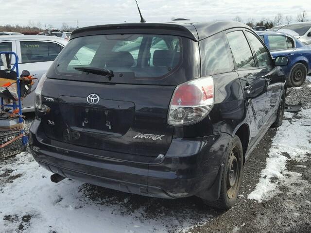 2T1KR32E47C636042 - 2007 TOYOTA COROLLA MA BLACK photo 4