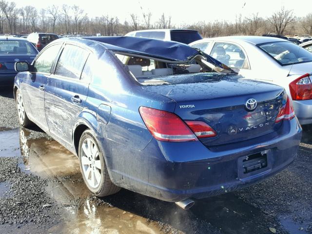 4T1BK36B86U070159 - 2006 TOYOTA AVALON XL BLUE photo 3