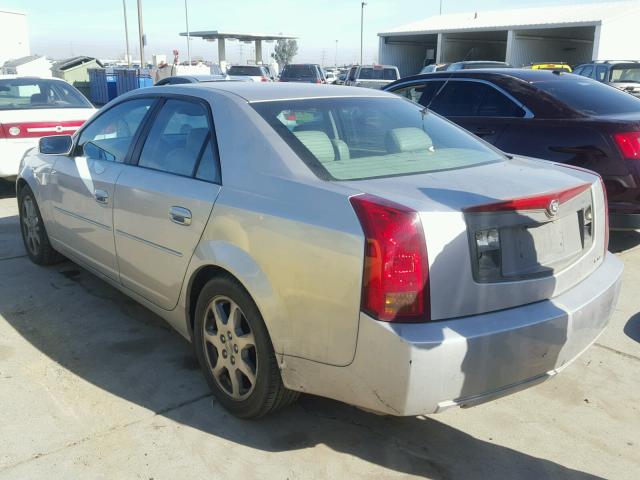 1G6DM57N130171819 - 2003 CADILLAC CTS SILVER photo 3