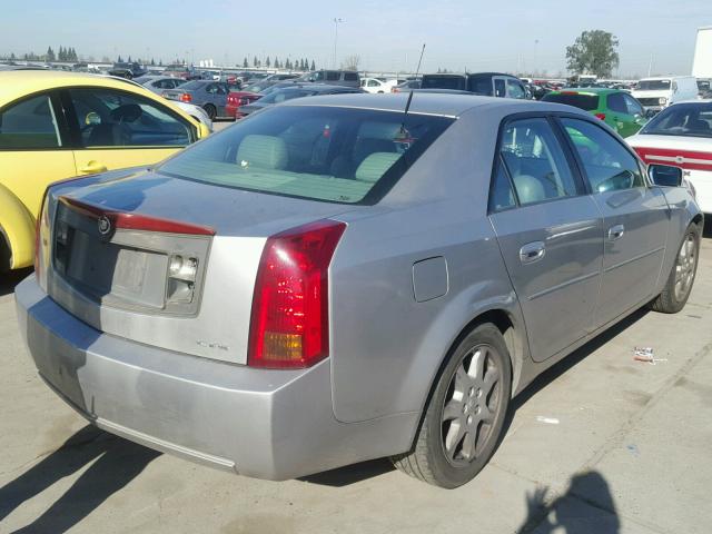 1G6DM57N130171819 - 2003 CADILLAC CTS SILVER photo 4