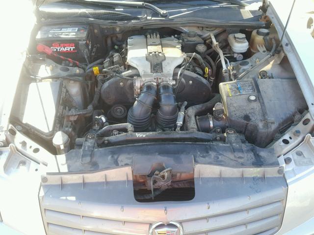 1G6DM57N130171819 - 2003 CADILLAC CTS SILVER photo 7