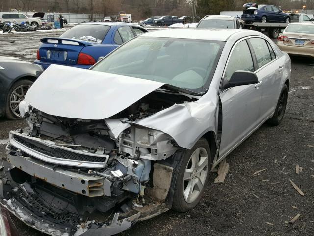 1G1ZB5EB5AF239074 - 2010 CHEVROLET MALIBU LS SILVER photo 2