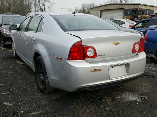 1G1ZB5EB5AF239074 - 2010 CHEVROLET MALIBU LS SILVER photo 3