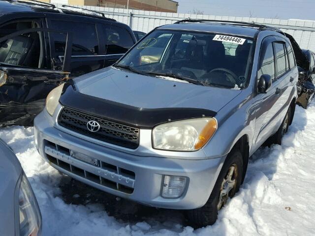 JTEHH20V236083642 - 2003 TOYOTA RAV4 SILVER photo 2