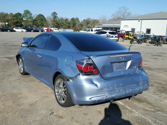 JTKDE167580242459 - 2008 SCION TC BLUE photo 3