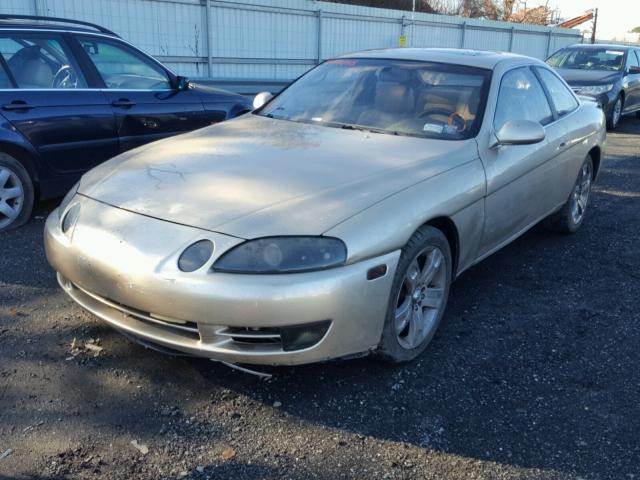 JT8UZ30C9N0010633 - 1992 LEXUS SC 400 TAN photo 2