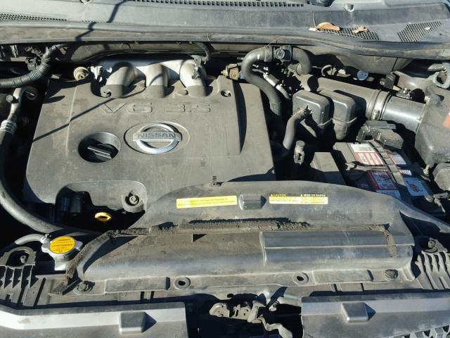 5N1BV28U54N347809 - 2004 NISSAN QUEST S GRAY photo 7