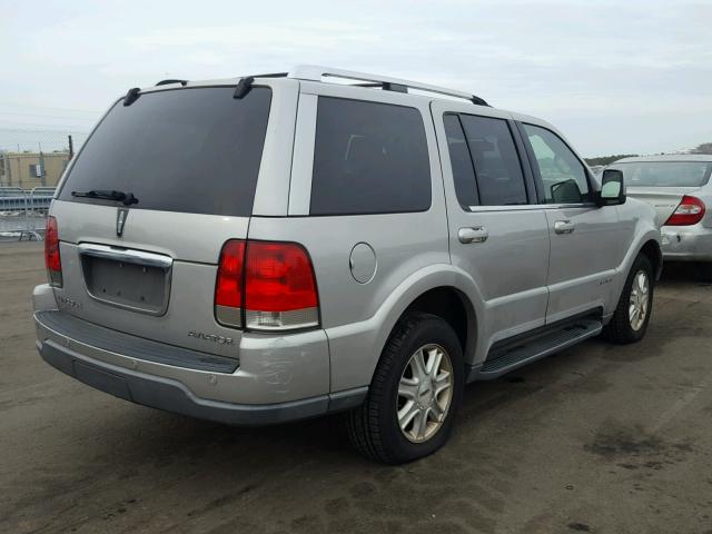 5LMEU88H03ZJ33756 - 2003 LINCOLN AVIATOR SILVER photo 4