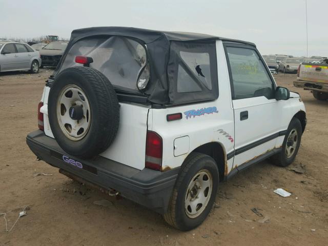 2CNBJ18U7R6943439 - 1994 GEO TRACKER WHITE photo 4