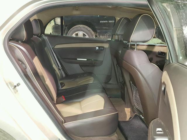 1G1ZE5EB3AF227660 - 2010 CHEVROLET MALIBU LTZ 棕色 照片 6