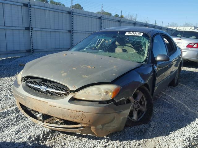 1FAFP53U53A128448 - 2003 FORD TAURUS SE BEIGE photo 2