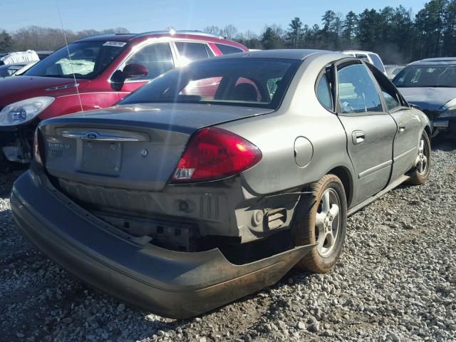 1FAFP53U53A128448 - 2003 FORD TAURUS SE BEIGE photo 4