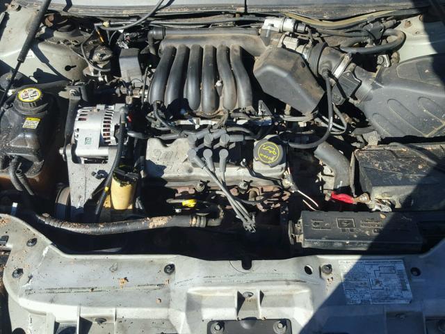 1FAFP53U53A128448 - 2003 FORD TAURUS SE BEIGE photo 7