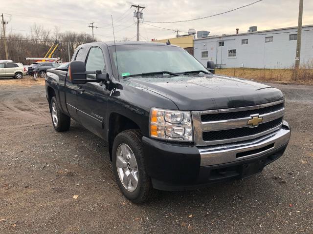 1GCSKSE3XAZ127580 - 2010 CHEVROLET SILVERADO BLACK photo 1