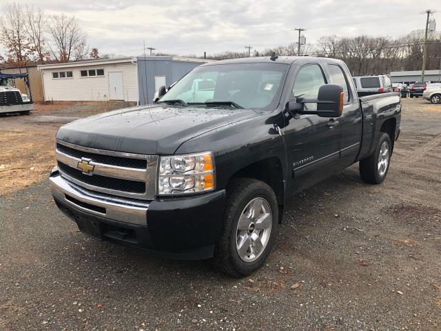 1GCSKSE3XAZ127580 - 2010 CHEVROLET SILVERADO BLACK photo 2