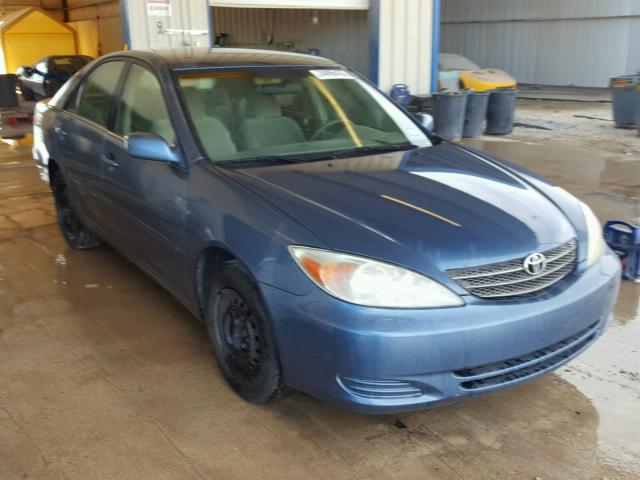 4T1BE32K23U671771 - 2003 TOYOTA CAMRY LE BLUE photo 1