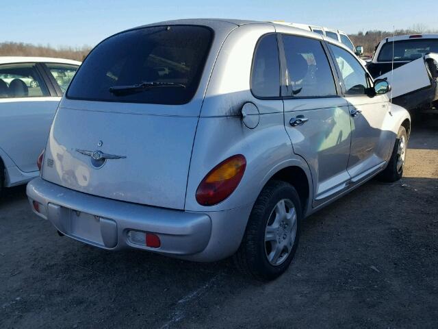 3C4FY58B25T581372 - 2005 CHRYSLER PT CRUISER SILVER photo 4