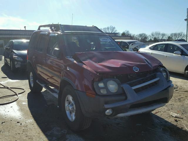 5N1ED28T34C647481 - 2004 NISSAN XTERRA XE MAROON photo 1