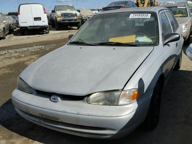 1Y1SK52881Z430967 - 2001 CHEVROLET GEO PRIZM SILVER photo 2