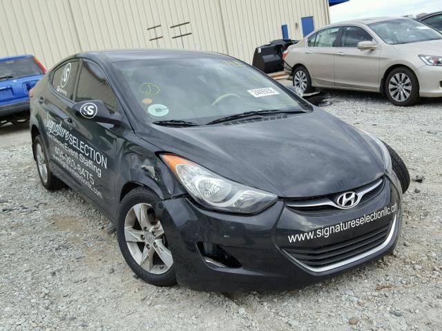 5NPDH4AE2DH274448 - 2013 HYUNDAI ELANTRA GL BLACK photo 1