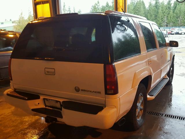 1GYEK13R6YR120192 - 2000 CADILLAC ESCALADE WHITE photo 4