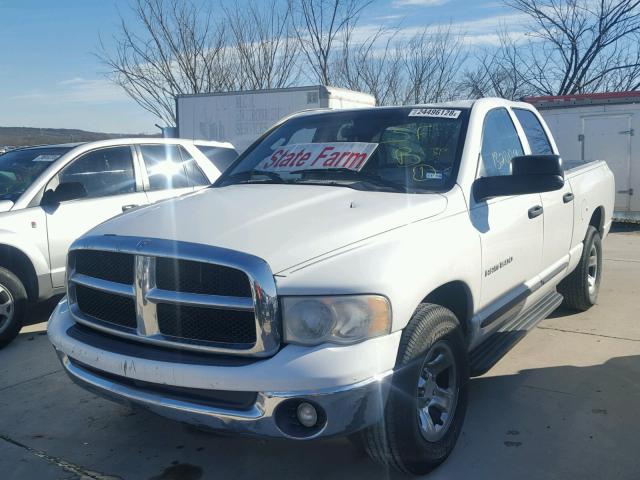 3D7HA18NX2G140275 - 2002 DODGE RAM 1500 WHITE photo 2