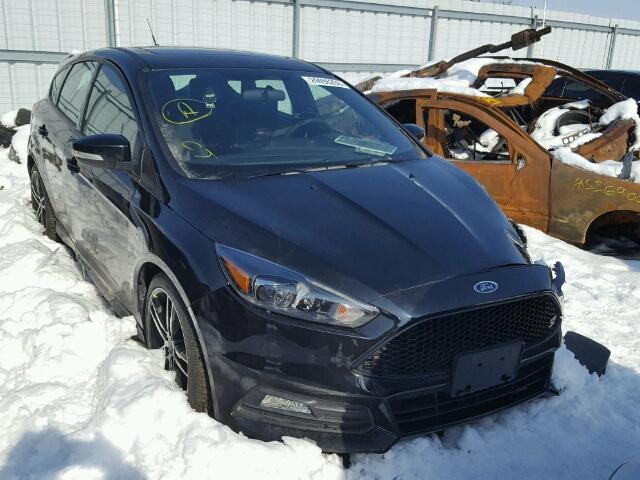 1FADP3L99JL213155 - 2018 FORD FOCUS ST BLACK photo 1