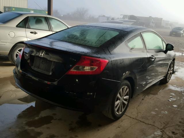 2HGFG3B80CH559124 - 2012 HONDA CIVIC EX შავი ფოტო 4