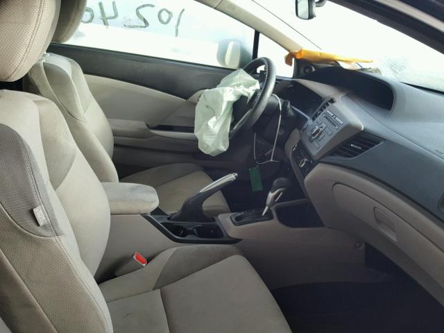 2HGFG3B80CH559124 - 2012 HONDA CIVIC EX შავი ფოტო 5