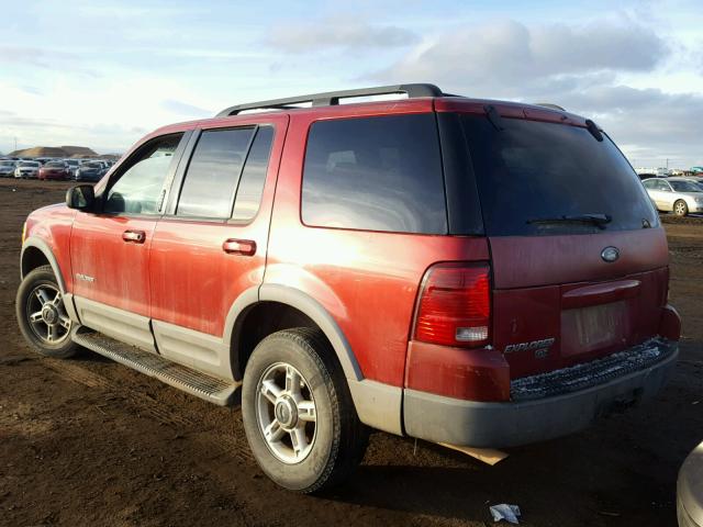 1FMZU73KX2ZC52396 - 2002 FORD EXPLORER X RED photo 3
