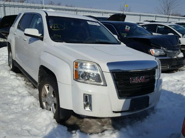 2CTFLCEW7A6336161 - 2010 GMC TERRAIN SL WHITE photo 1