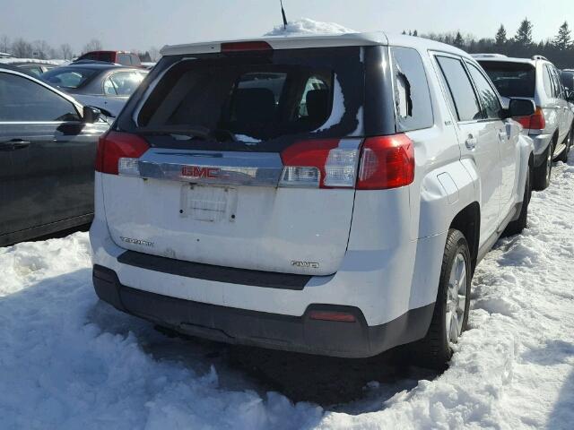 2CTFLCEW7A6336161 - 2010 GMC TERRAIN SL WHITE photo 4